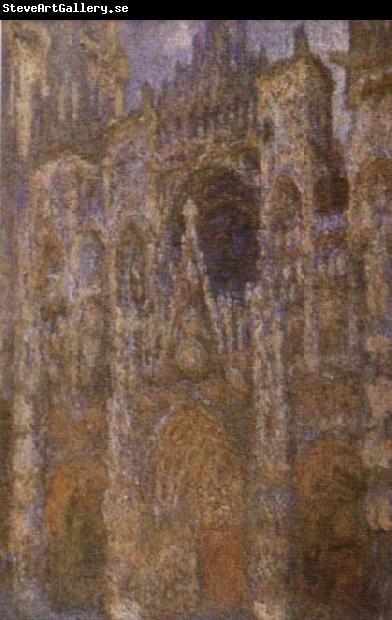 Claude Monet Rouen Cathedral in the morning